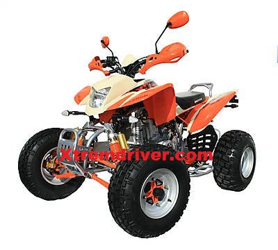 Quad BASHAN BS250S-11 Orange - Ecru